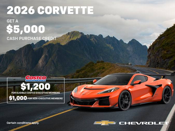 Get the 2026 Chevrolet Corvette