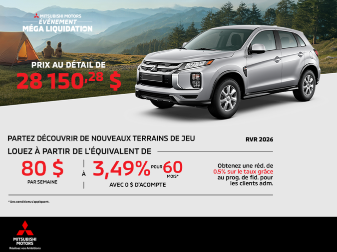 Mitsubishi RVR 2026