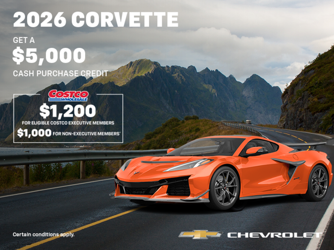 Get the 2026 Chevrolet Corvette