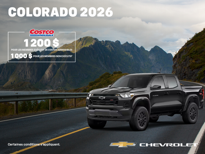 Le Chevrolet Colorado 2026