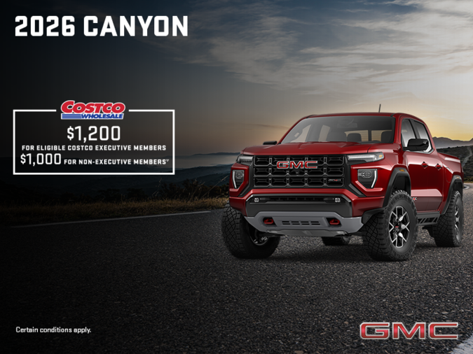 The 2026 GMC Canyon