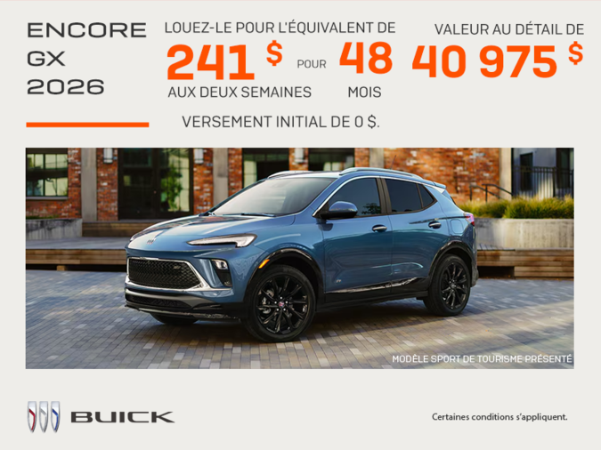 Buick Encore GX 2026