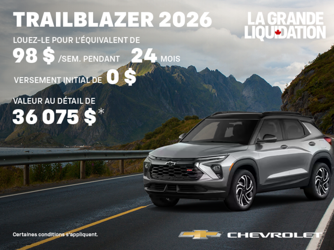 Chevrolet Trailblazer 2026