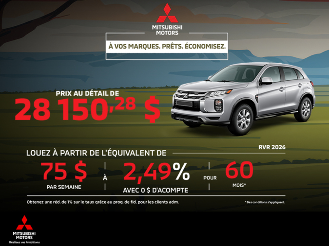 Mitsubishi RVR 2026