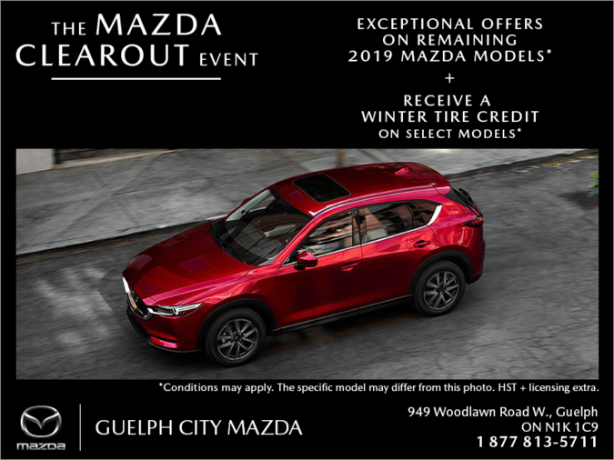 Guelph City Mazda - The Mazda Clearout Event
