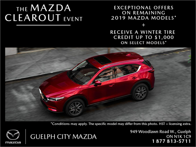 Guelph City Mazda - The Mazda Clearout Event
