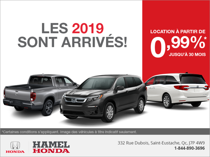 La grande liquidation 2018 de Honda!