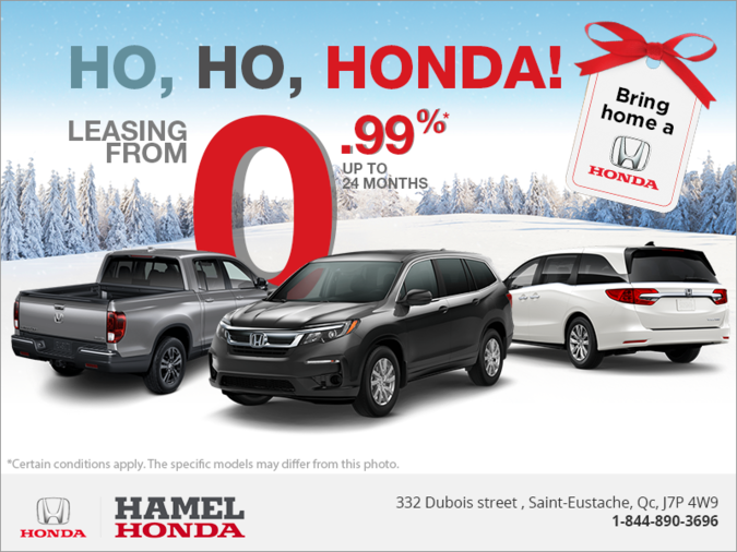 Ho, Ho, Honda!