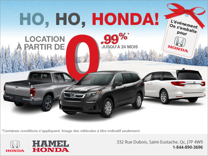 Ho, Ho, Honda!