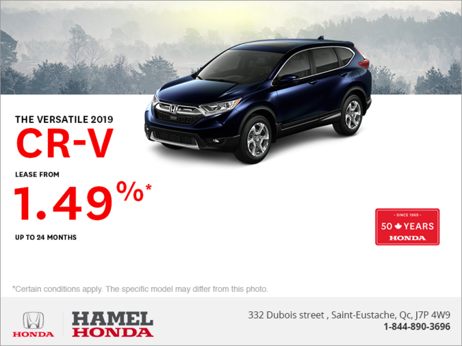 Lease the 2019 CR-V!
