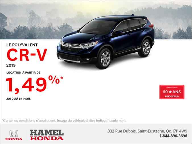 Louez le CR-V 2019!