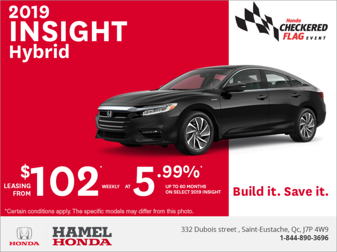 Lease the 2019 Honda Insight!