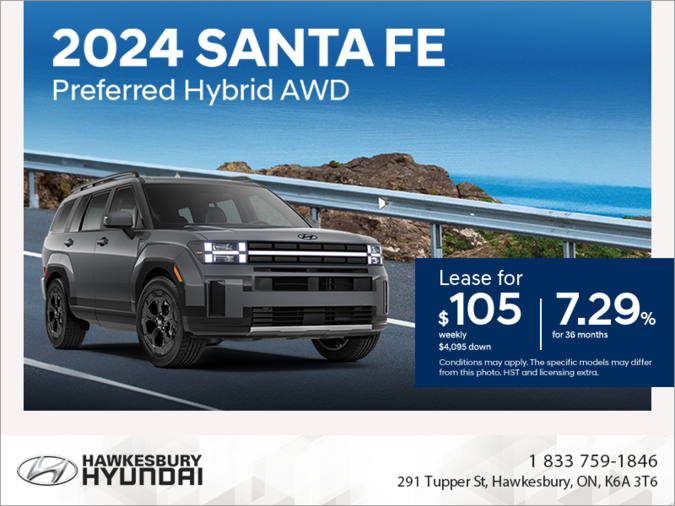 Get the 2024 Hyundai Santa Fe