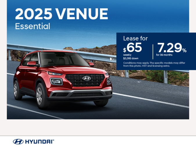 Get the 2025 Hyundai Venue