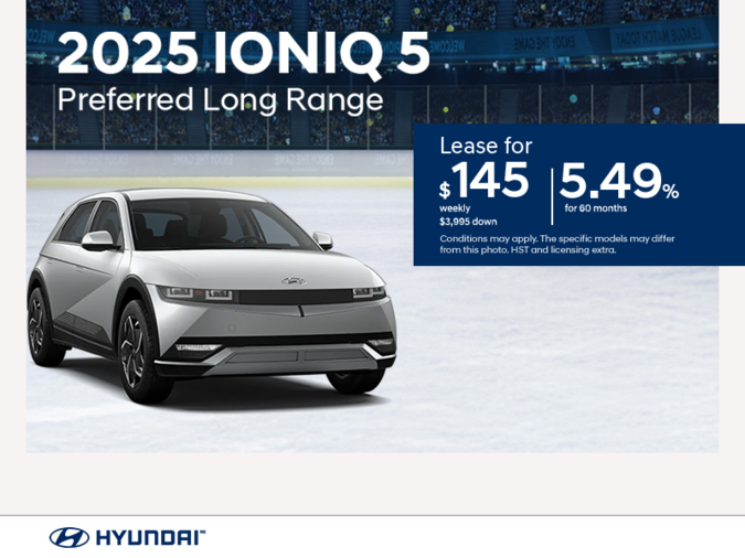 Get the 2025 Hyundai IONIQ 5