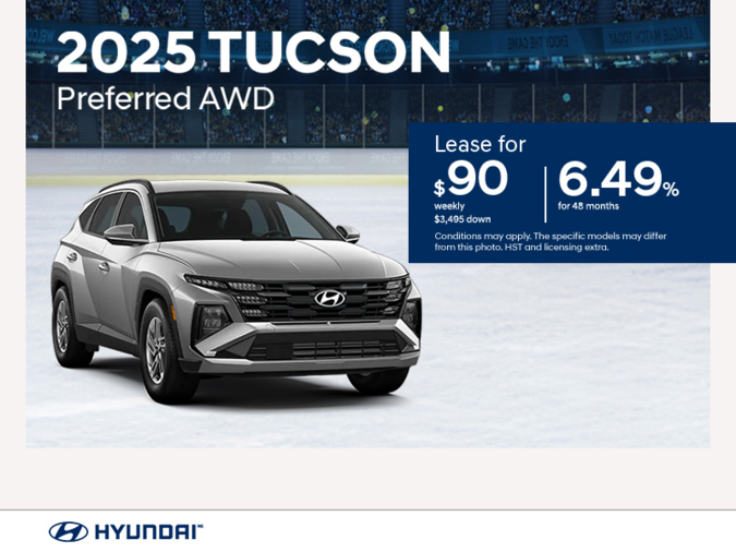 Get the 2025 Hyundai Tucson