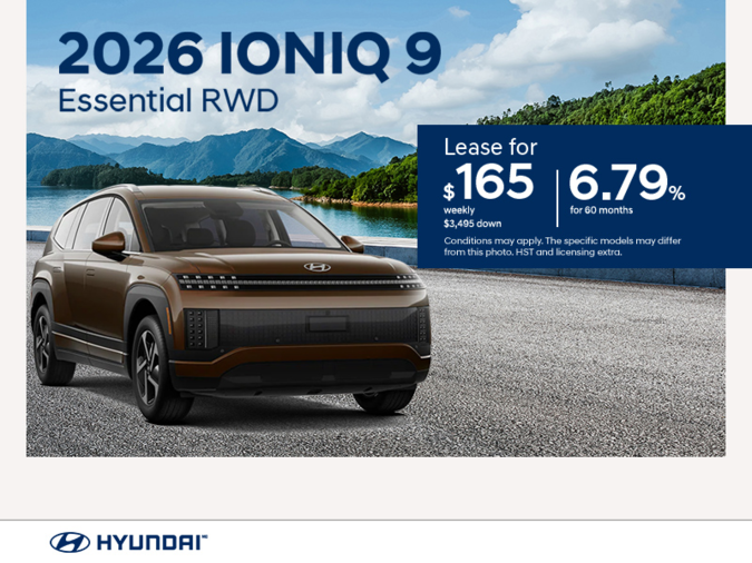 Get the 2026 Hyundai IONIQ 9