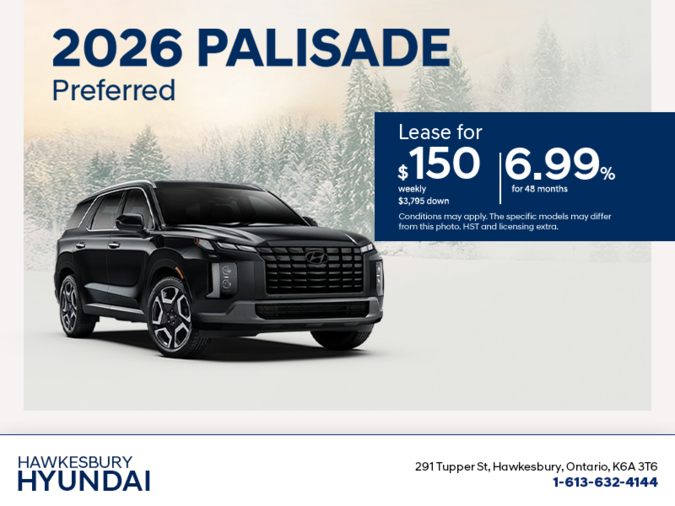 Get the 2026 Hyundai Palisade