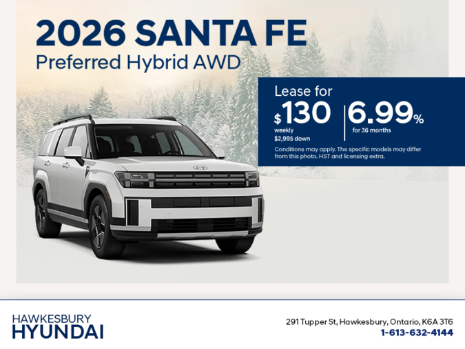 Get the 2026 Hyundai Santa Fe Hybrid