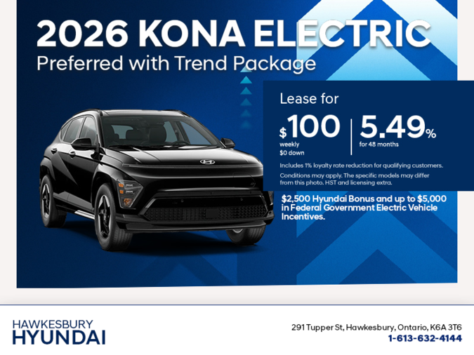 Get the 2026 Hyundai KONA Electric