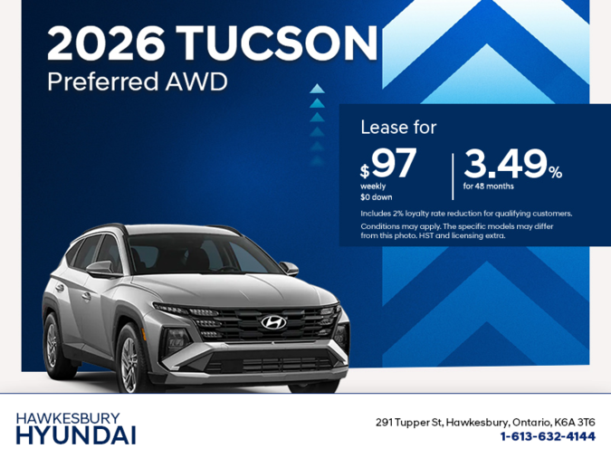 Get the 2026 Hyundai Tucson