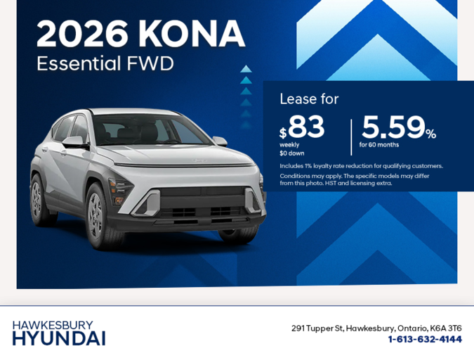 Get the 2026 Hyundai Kona