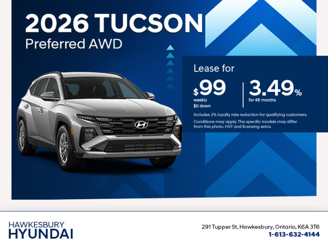 Get the 2026 Hyundai Tucson