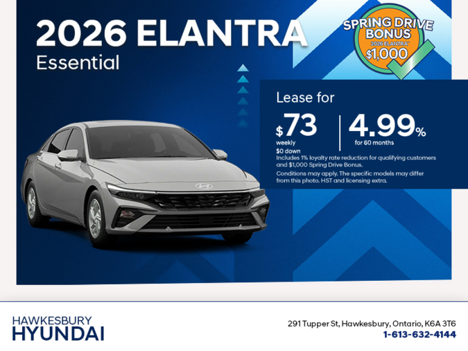 Get the 2026 Hyundai Elantra