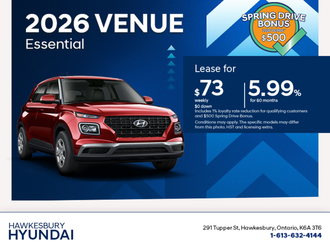 Get the 2026 Hyundai Venue