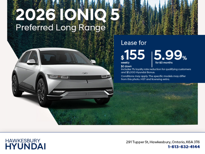 Get the 2026 Hyundai IONIQ 5