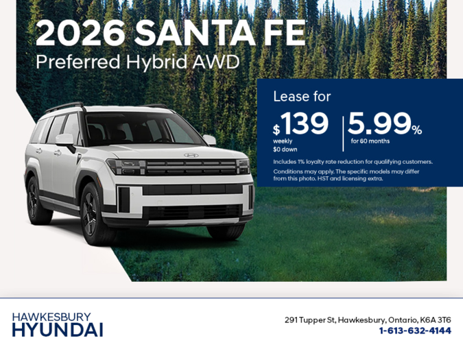 Get the 2026 Hyundai Santa Fe Hybrid