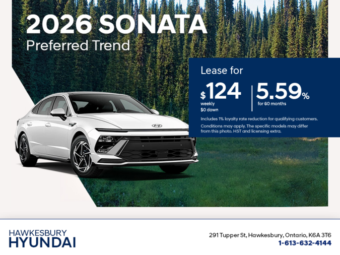 Get the 2026 Hyundai Sonata