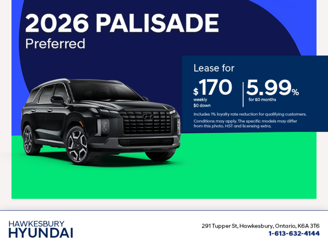 Get the 2026 Hyundai Palisade