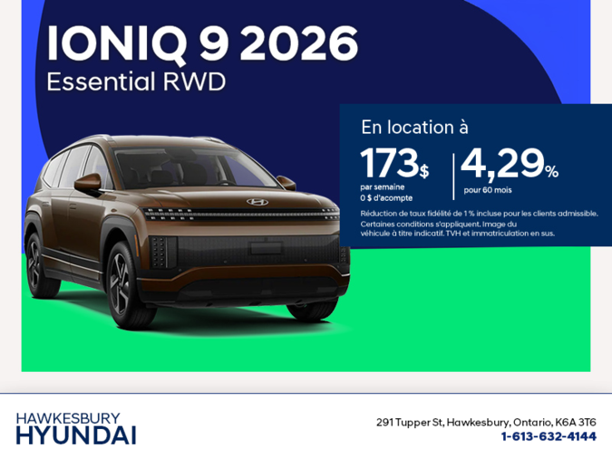 Procurez-vous le Hyundai Ioniq 9 2026
