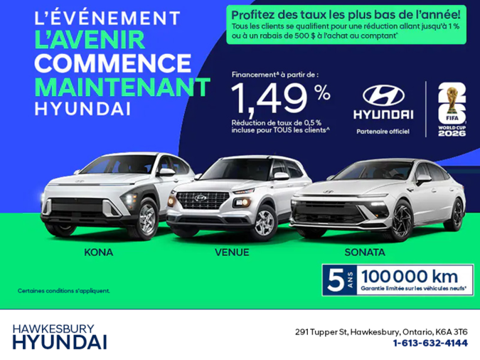 Événement du mois de Hyundai
