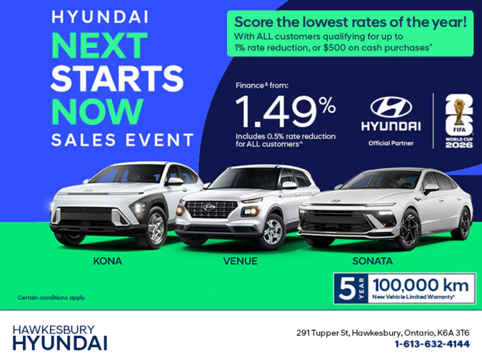 Hyundai Monthly Event