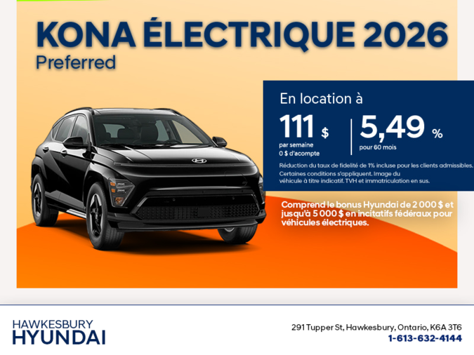 Hyundai KONA Electric 2026