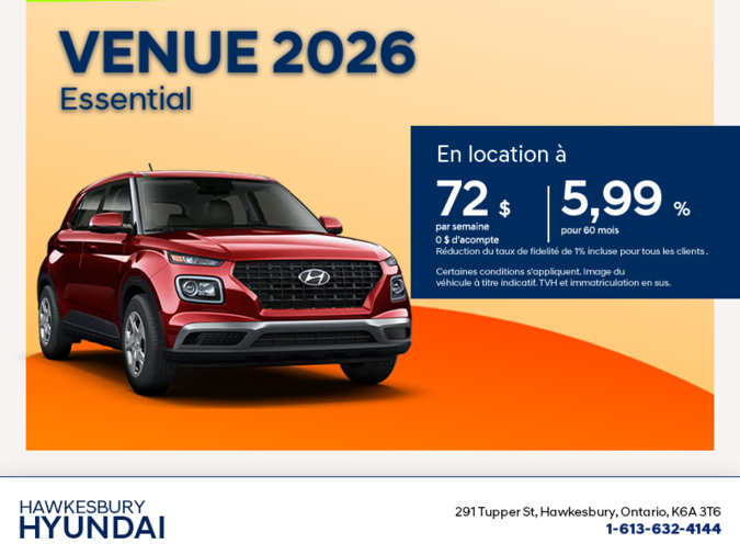 Hyundai Venue 2026