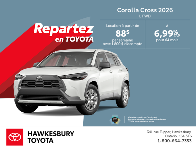 Toyota Corolla Cross 2026