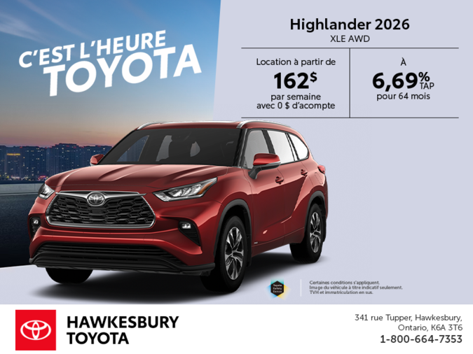 Toyota Highlander 2026