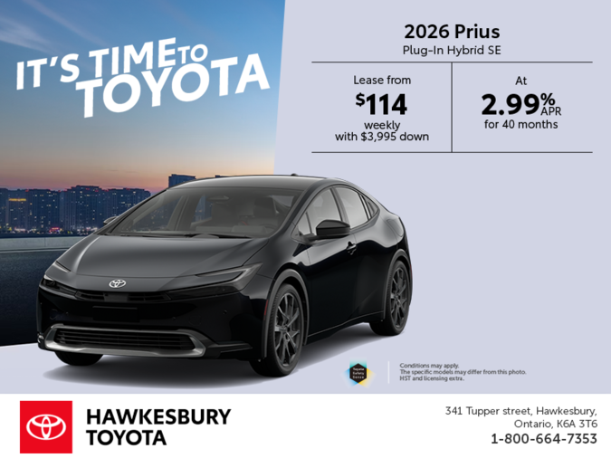 2026 Toyota Prius Plug-In Hybrid