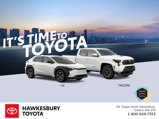 It's time to Toyota!