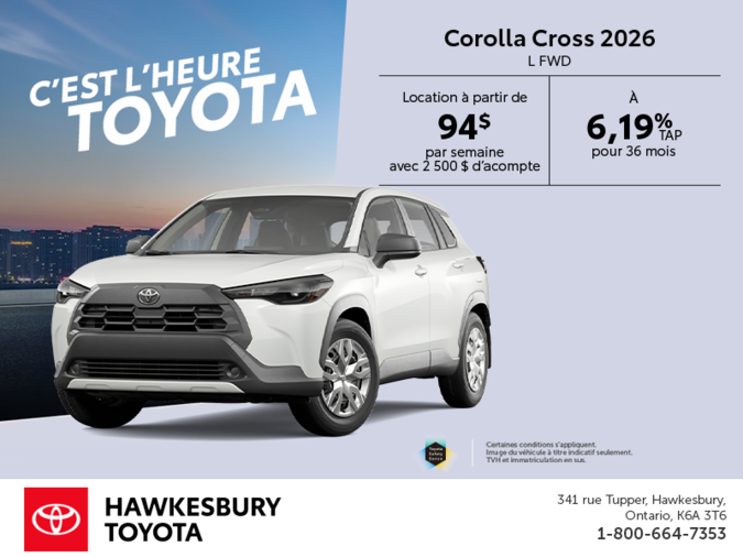 Toyota Corolla Cross 2026