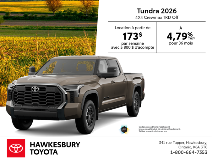 Toyota Tundra 2026