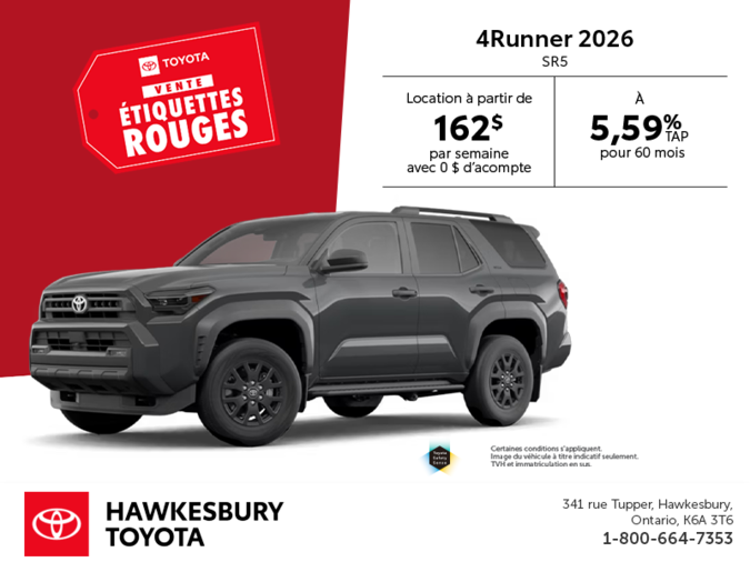 Toyota 4Runner 2026
