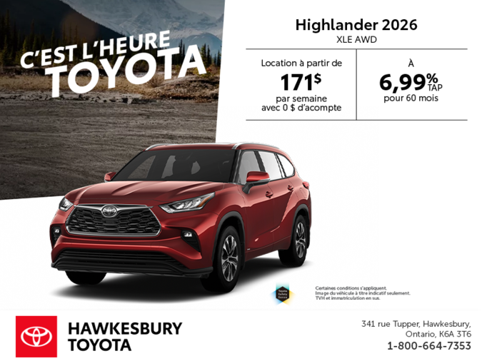 Toyota Highlander 2026