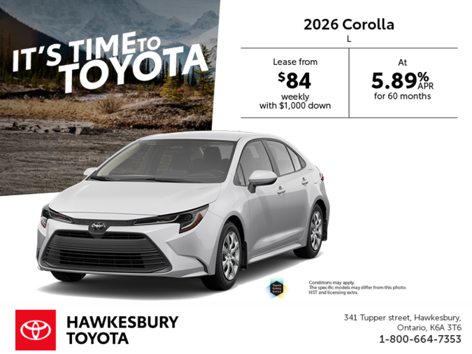2026 Toyota Corolla