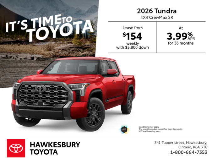 2026 Toyota Tundra