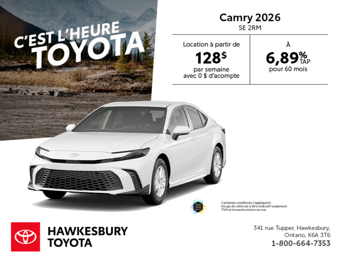 Toyota Camry Hybrid 2026