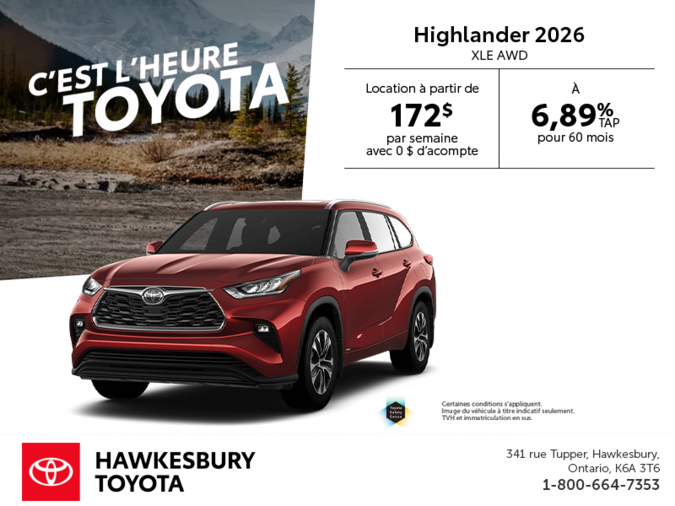 Toyota Highlander 2026